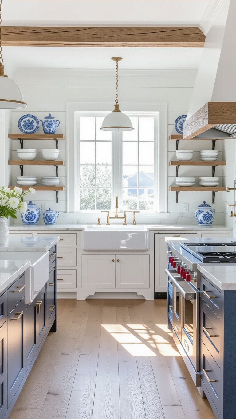 12 Stunning Blue and White Kitchen Ideas to Transform Your Space