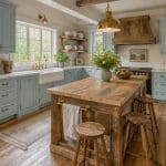 15 Stunning Duck Egg Blue Kitchen Ideas to Transform Your Space
