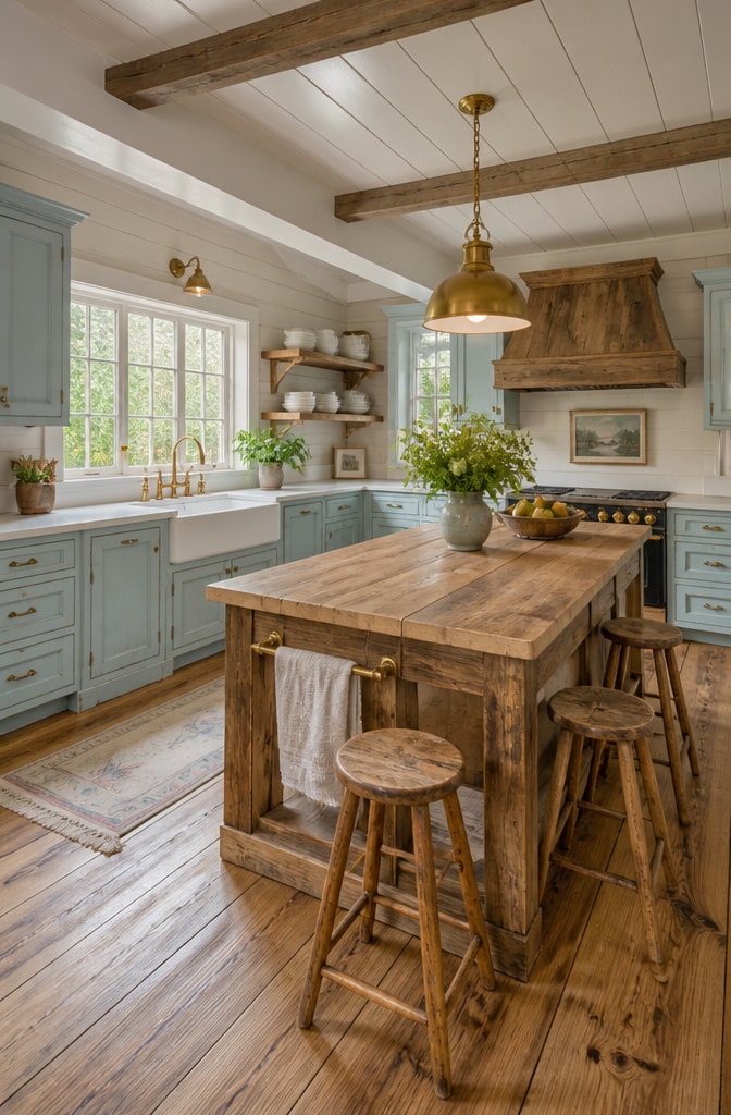 15 Stunning Duck Egg Blue Kitchen Ideas to Transform Your Space