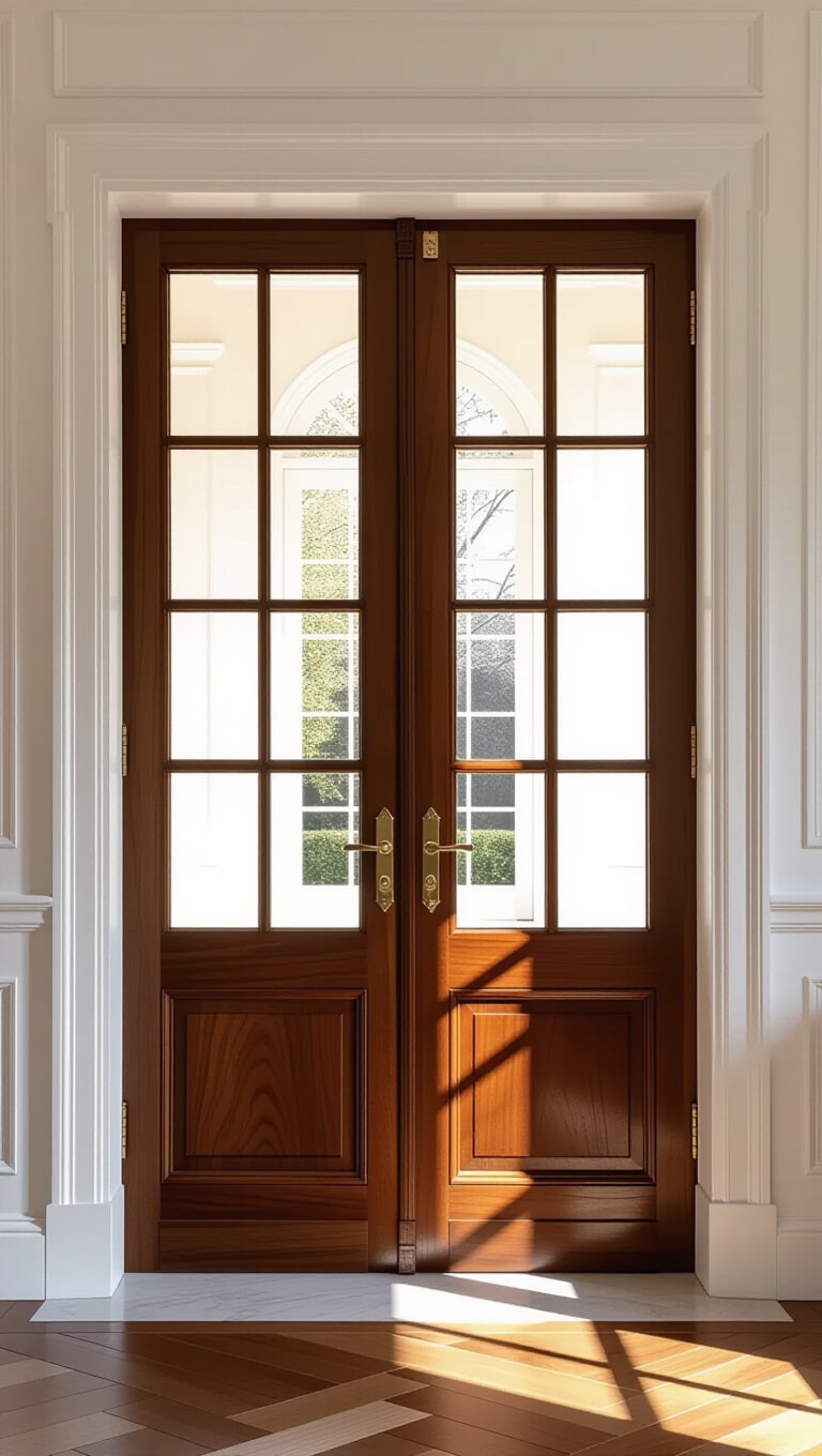 Classic French Double Doors