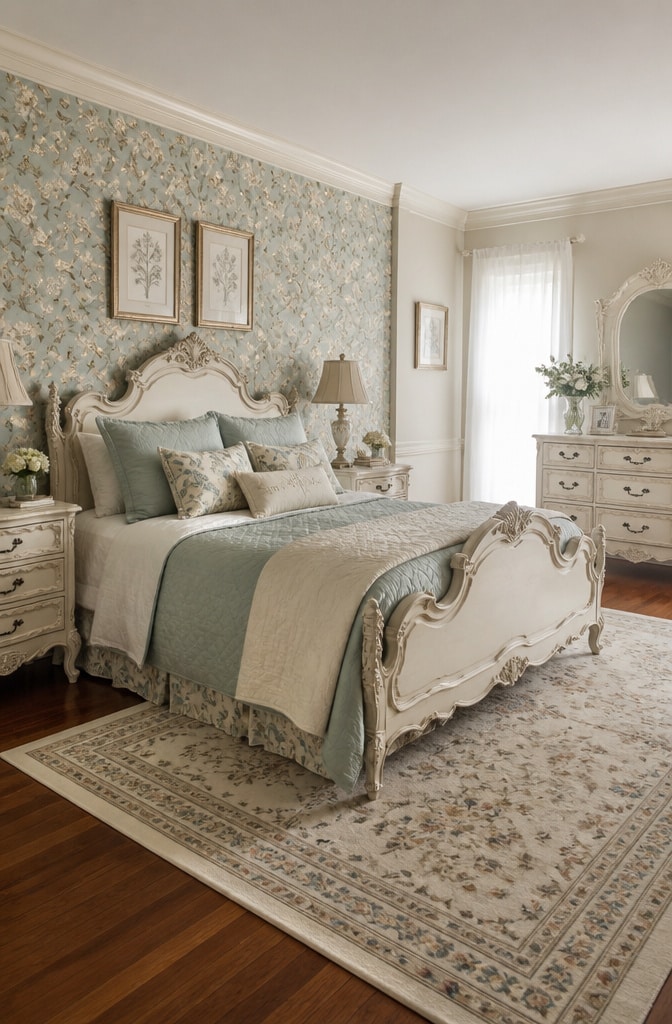 Classic French Provincial Bedroom Design