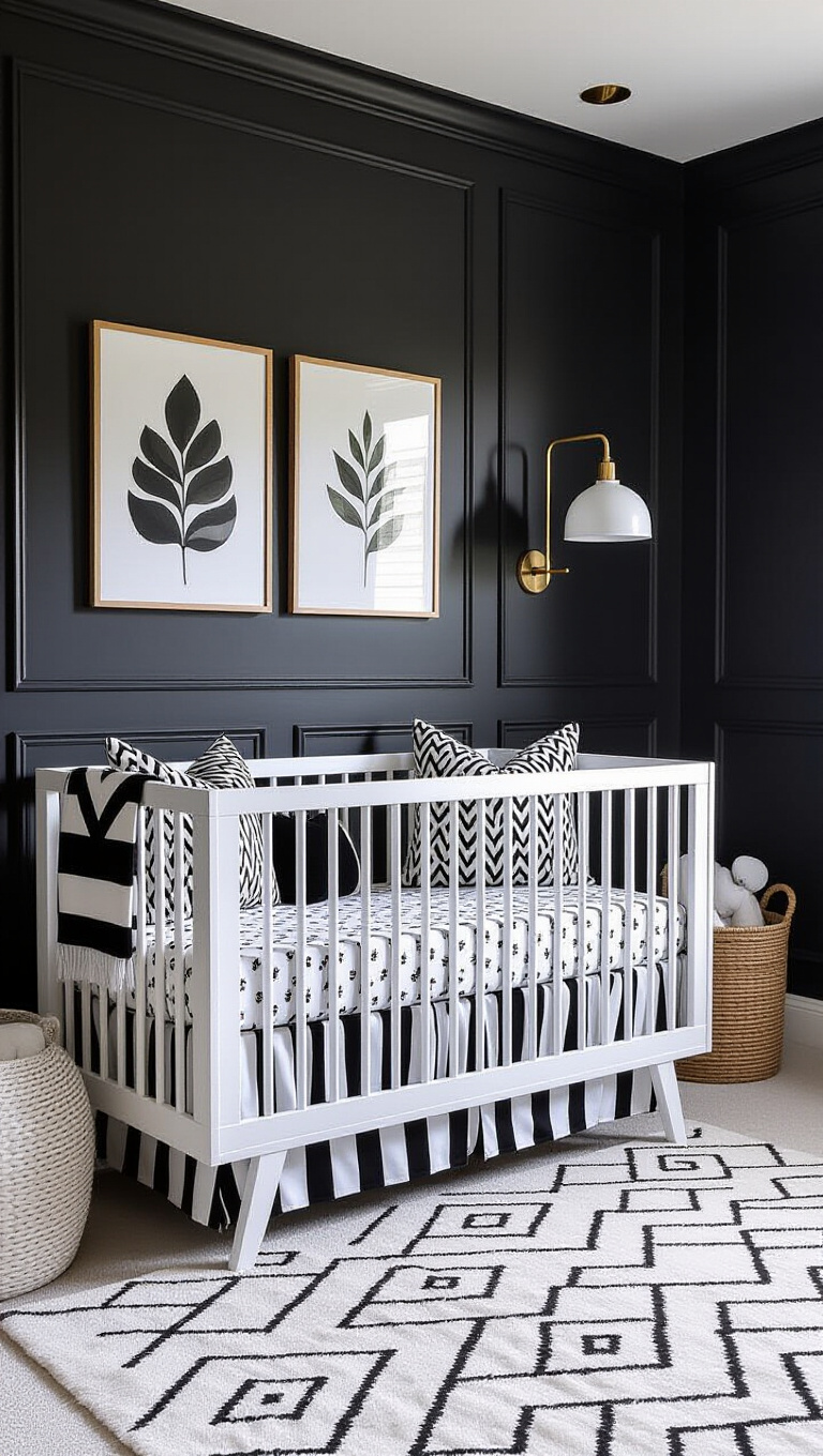 Classic Monochrome Nursery