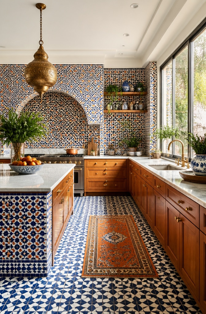 11 Stunning Patterned Kitchen Tile Ideas to Elevate Your Culinary Space