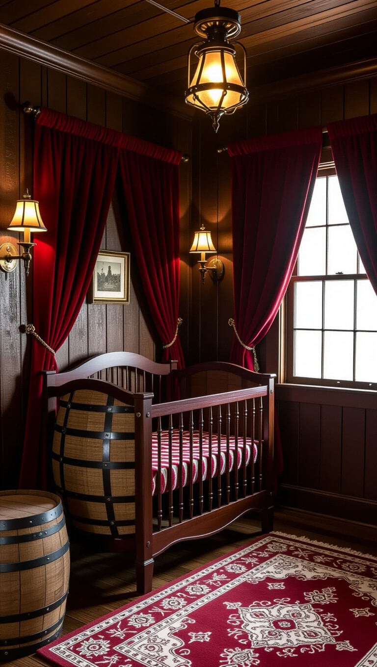 Classic Old West Saloon Nursery
