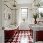 12 Stunning Red and White Bathroom Ideas to Transform Your Space