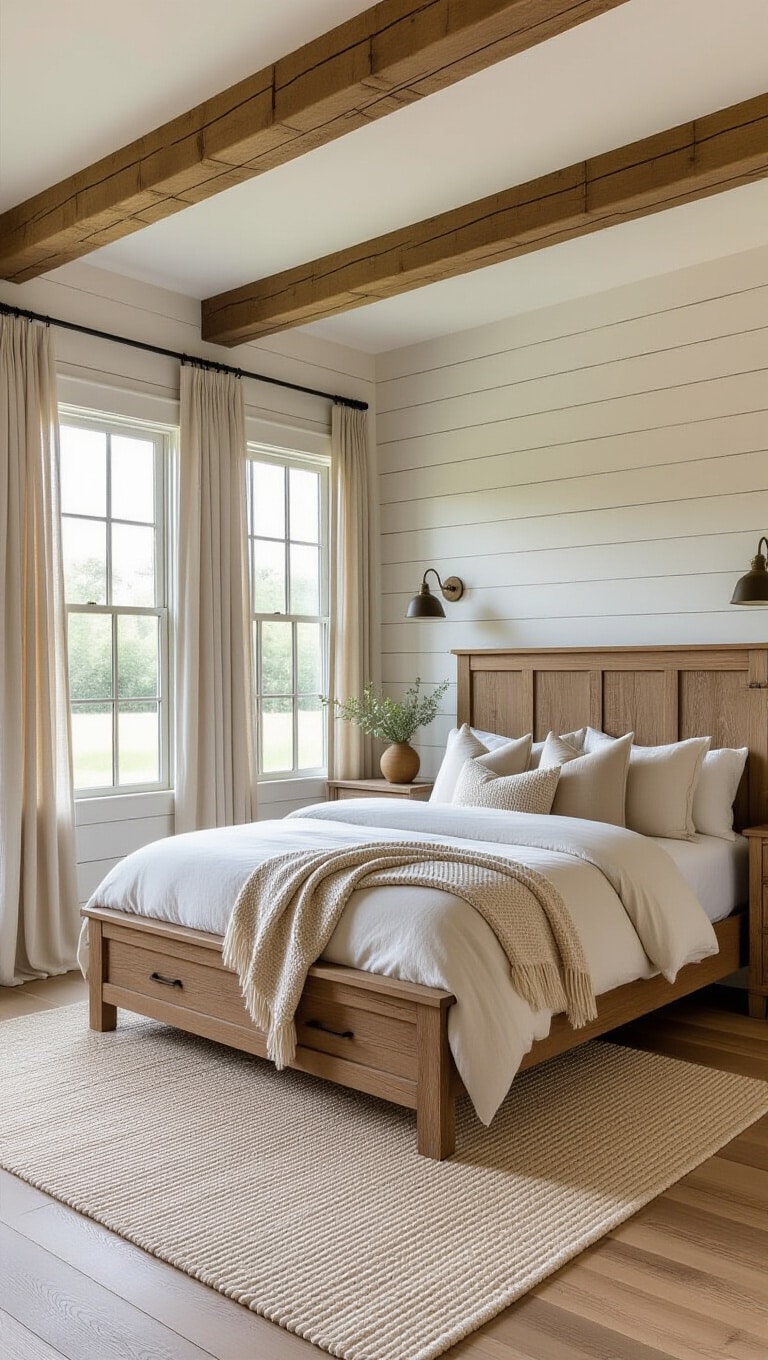 Classic Rustic Farmhouse Bedroom