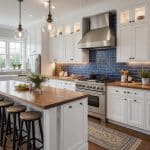 10 Stunning Blue Backsplash Kitchen Ideas to Transform Your Cooking Space
