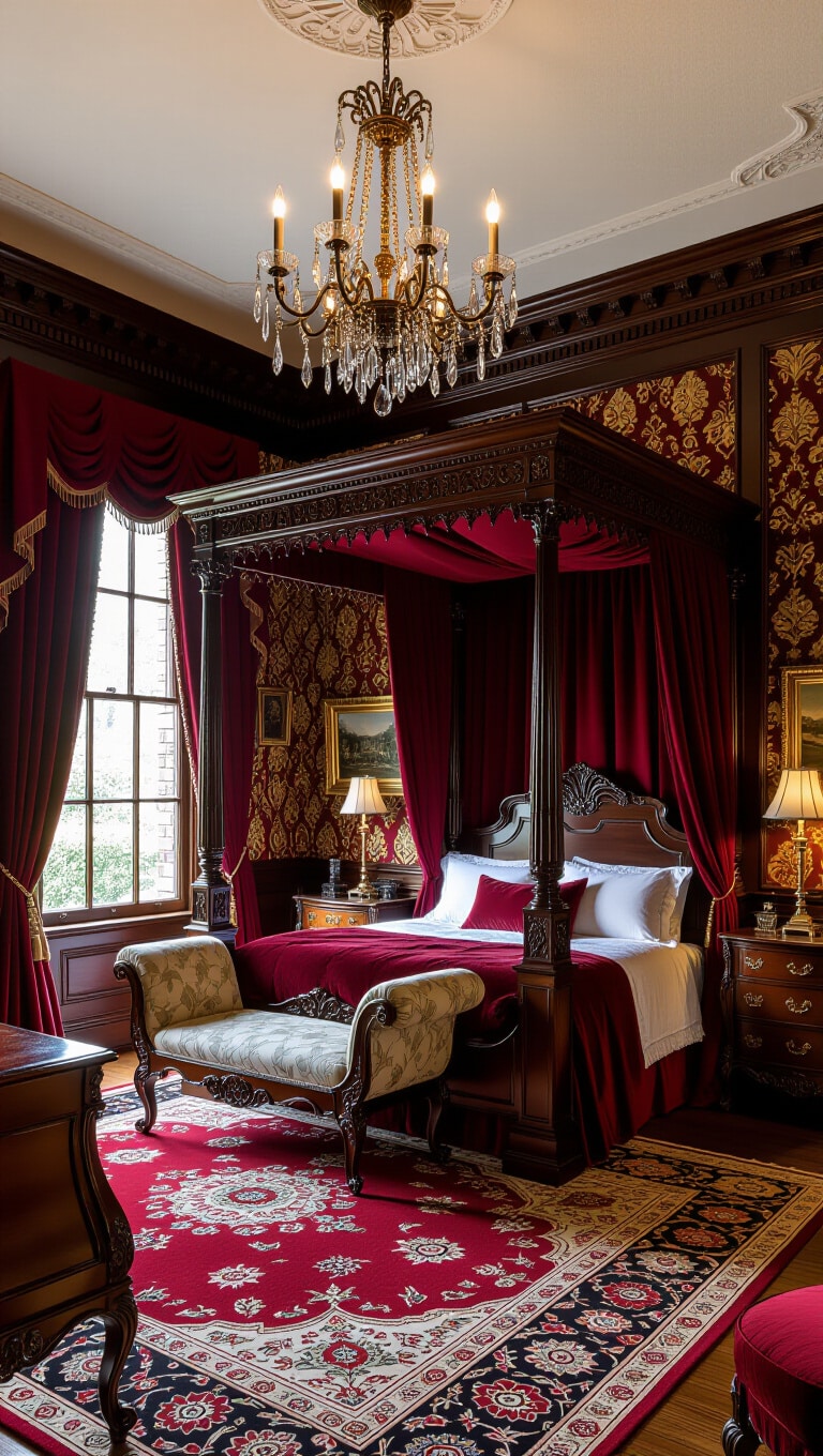 Classic Victorian Bedroom