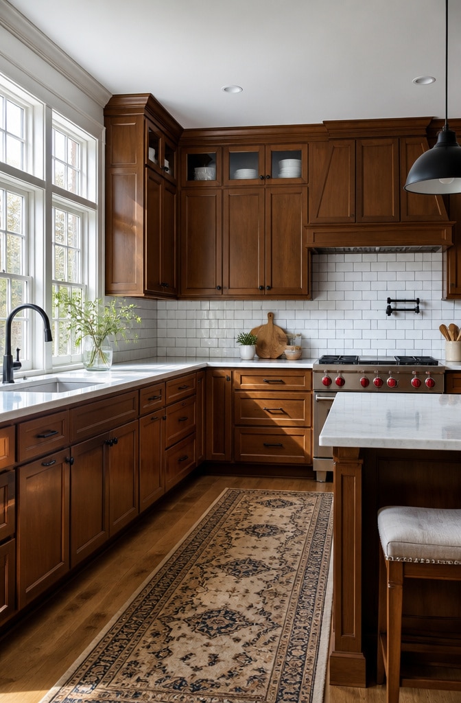 10 Stunning Backsplash Ideas to Elevate Your Brown Cabinets