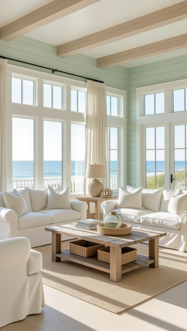 Coastal Beach House Interior