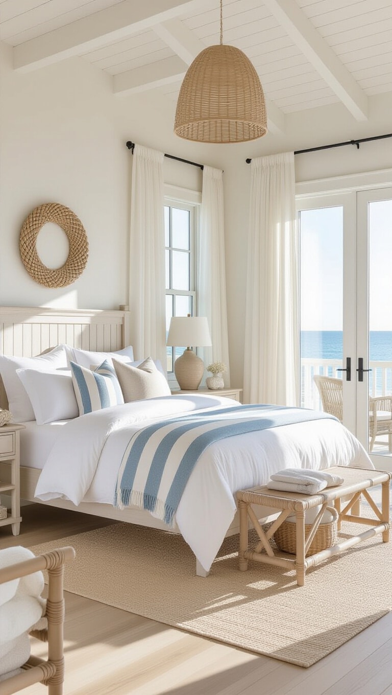 Coastal Beach-Inspired Bedroom