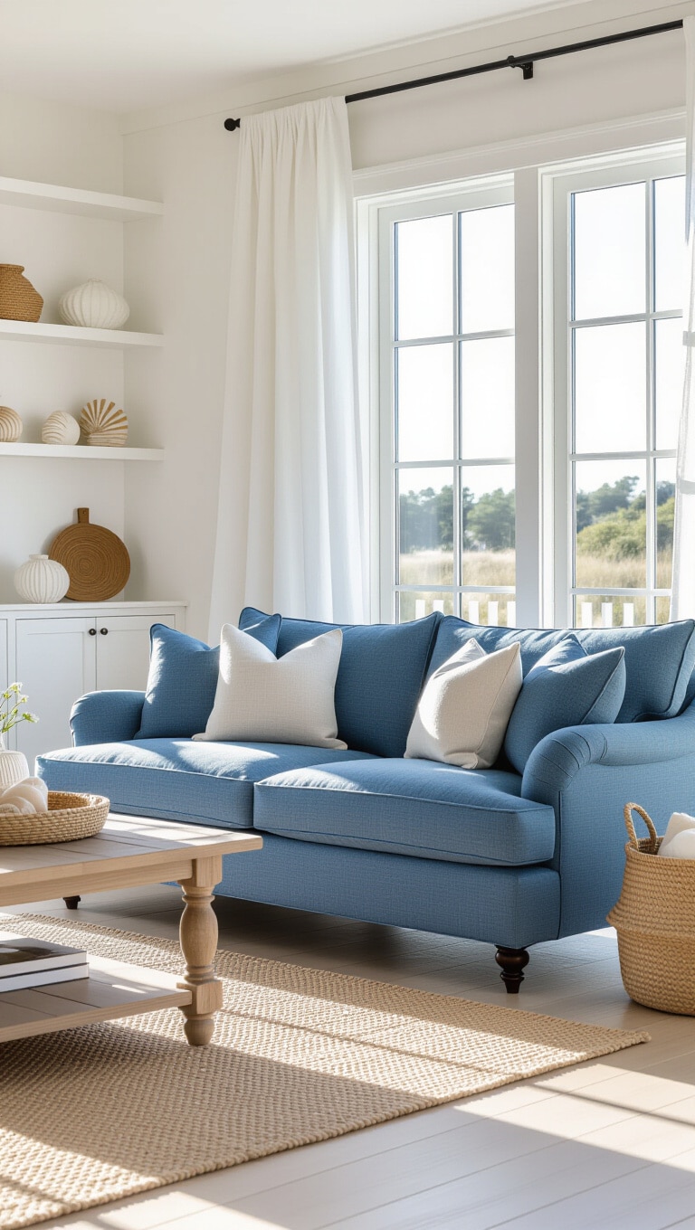 13 Stylish Blue Sofa Living Room Ideas to Transform Your Space
