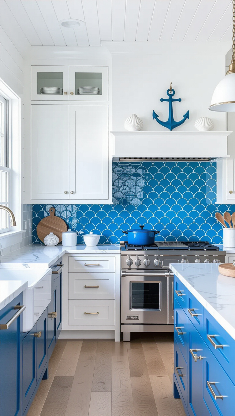 Coastal Nautical Kitchen