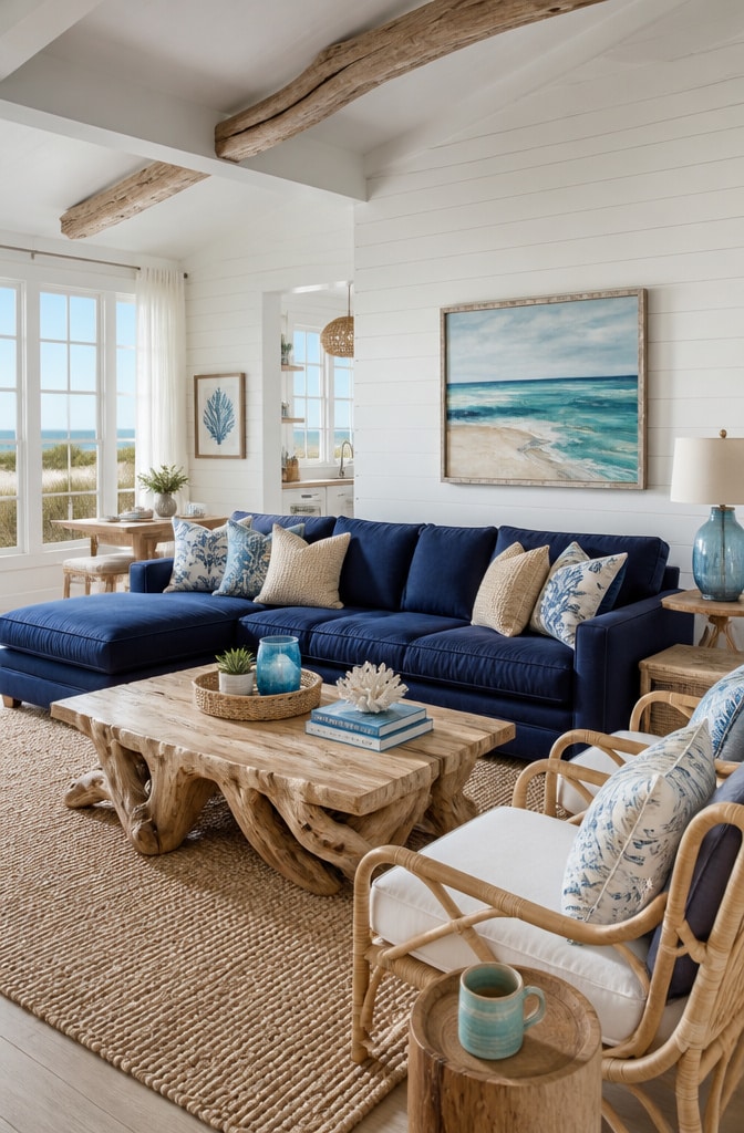 15 Stunning Navy Blue Couch Living Room Ideas to Elevate Your Space