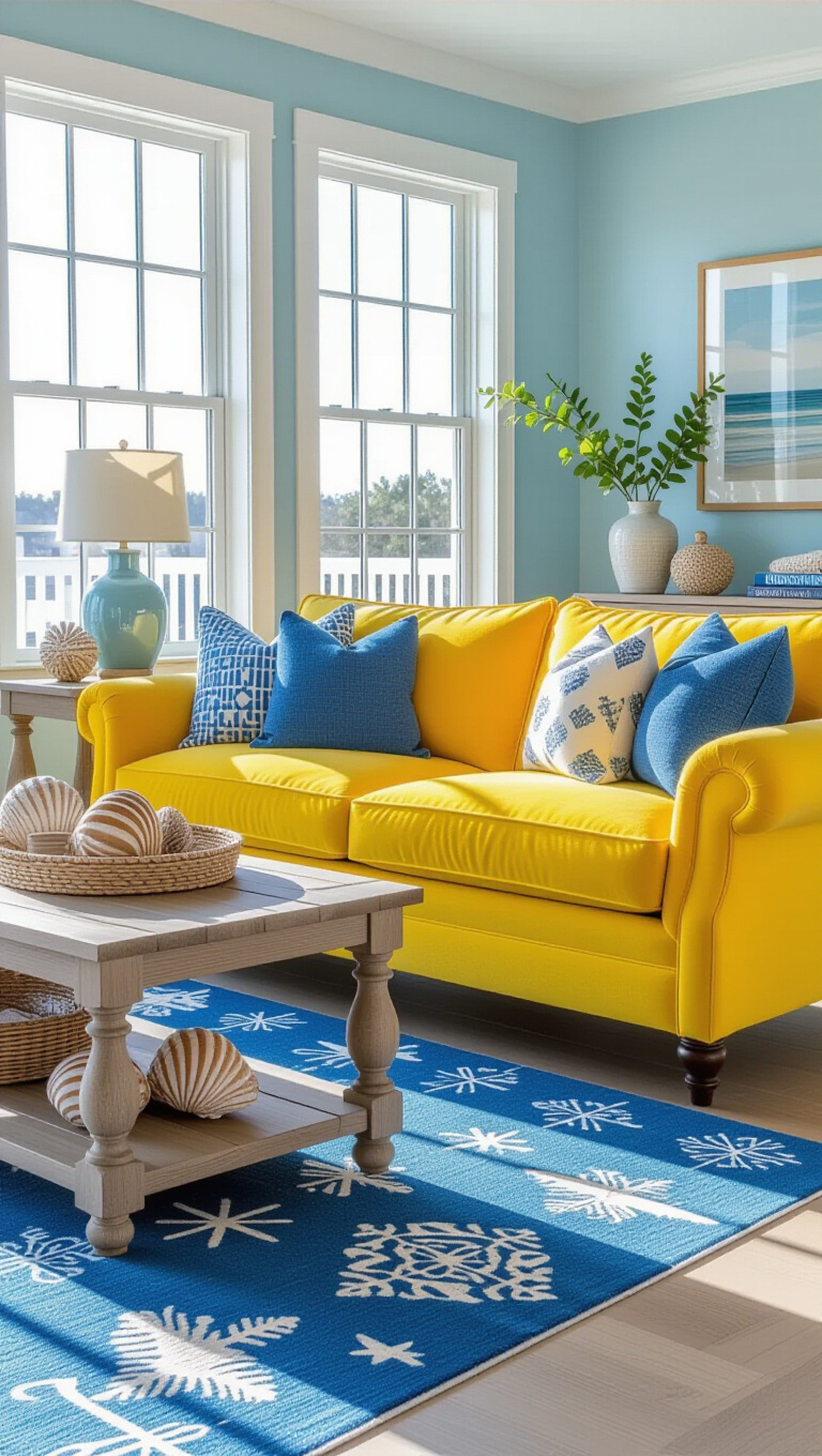 Coastal Serenity Living Room