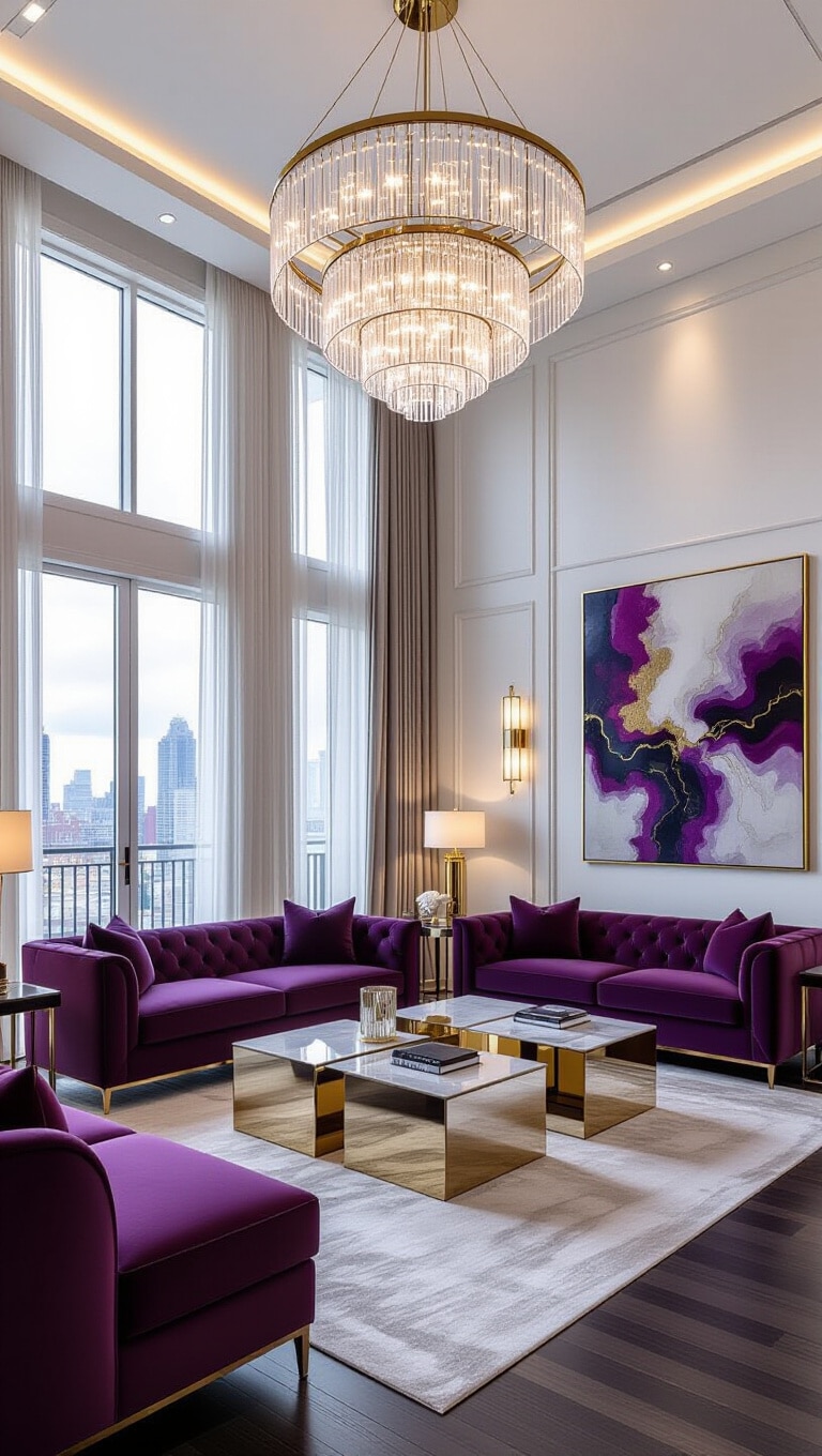 Contemporary Luxe Living Room
