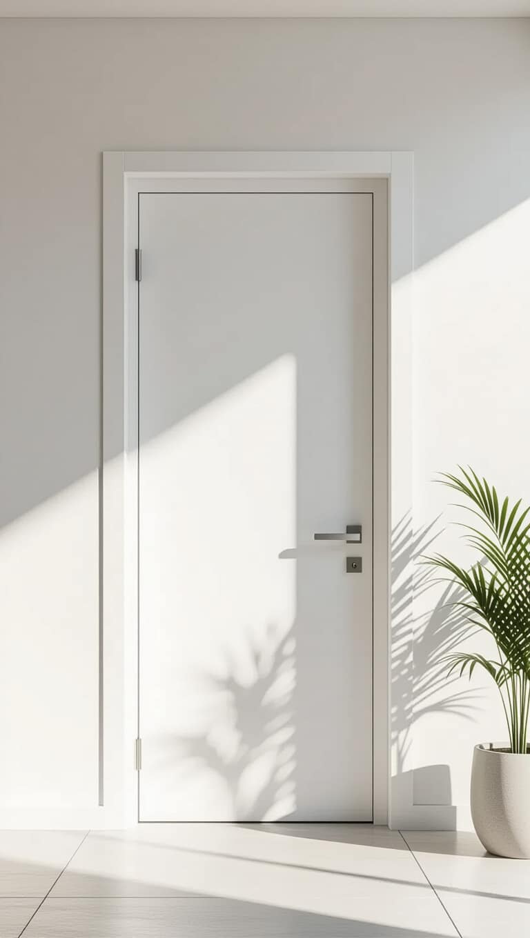 Contemporary Minimalist Safety Door