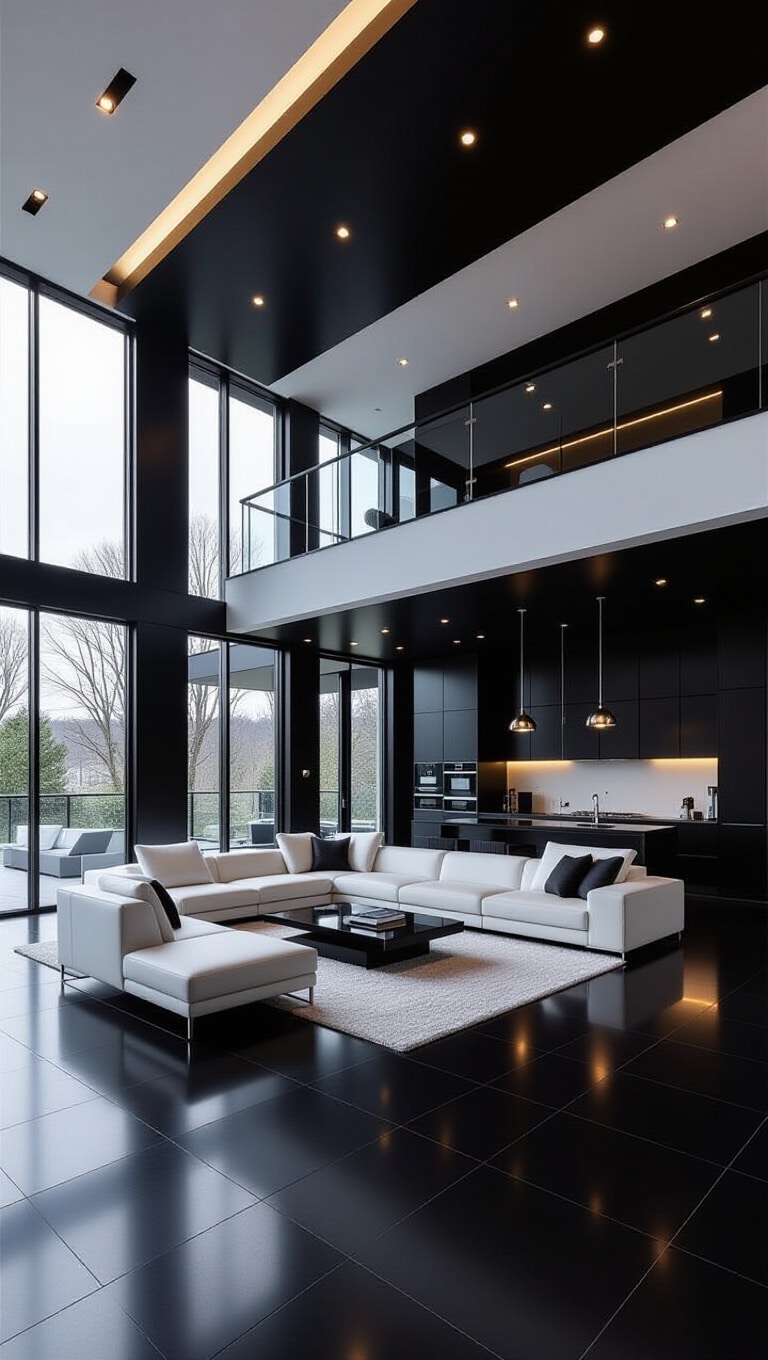 Contemporary Monochrome Interior