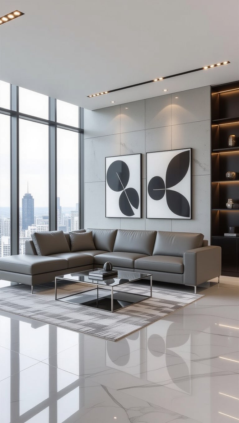 Contemporary Urban Chic Interior