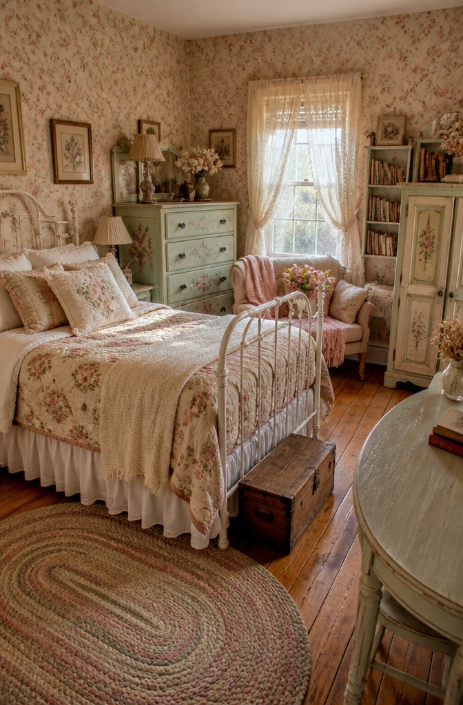 Cottagecore Floral Teen Bedroom