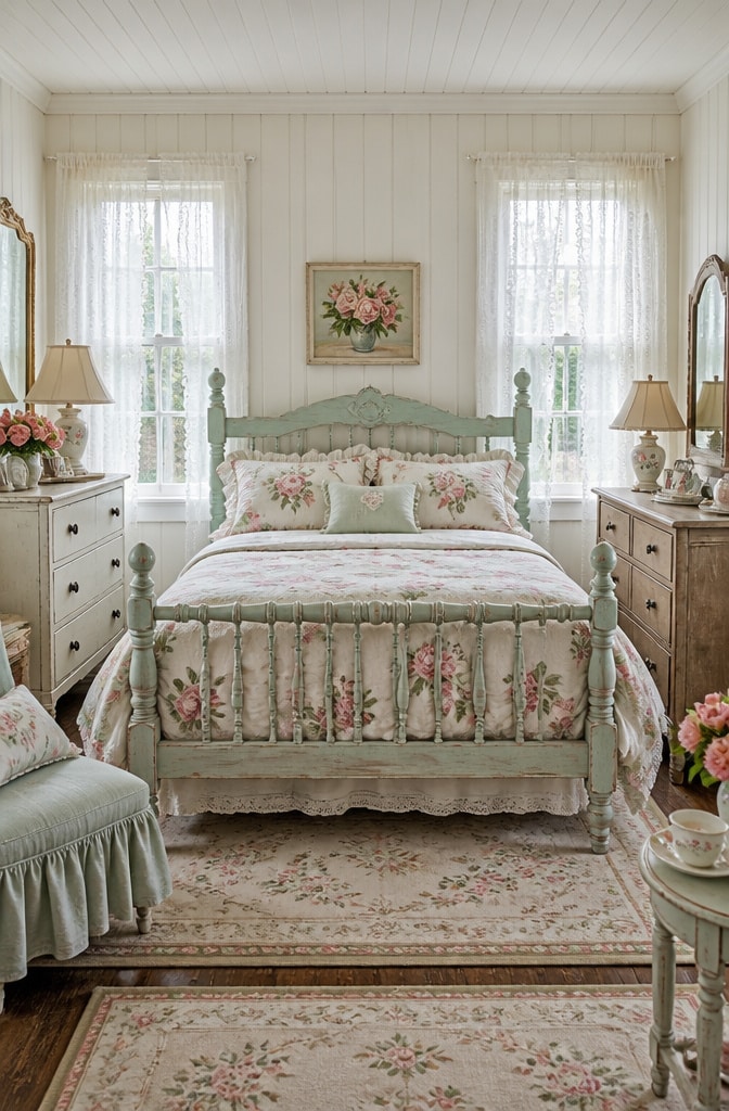 Country Chic Farmhouse Bedroom