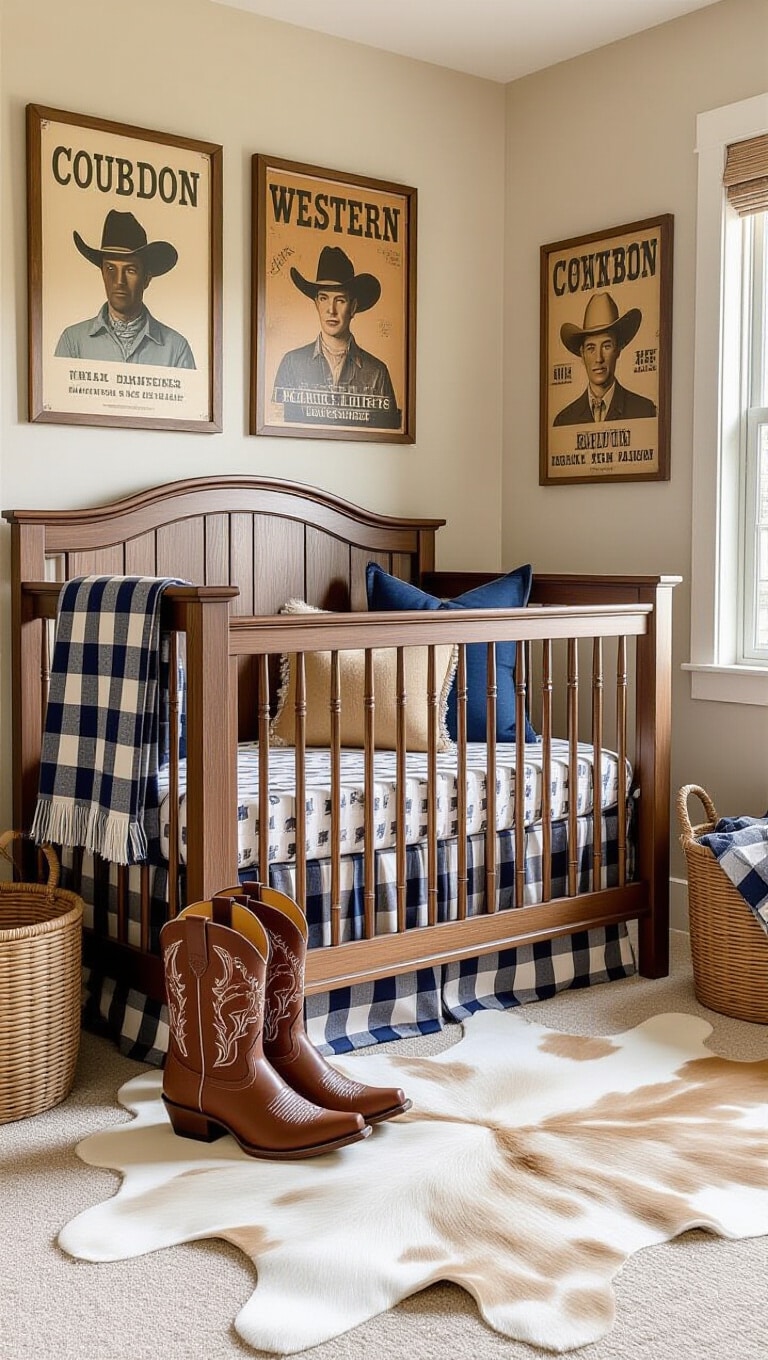 Cowboy Boot Chic Nursery