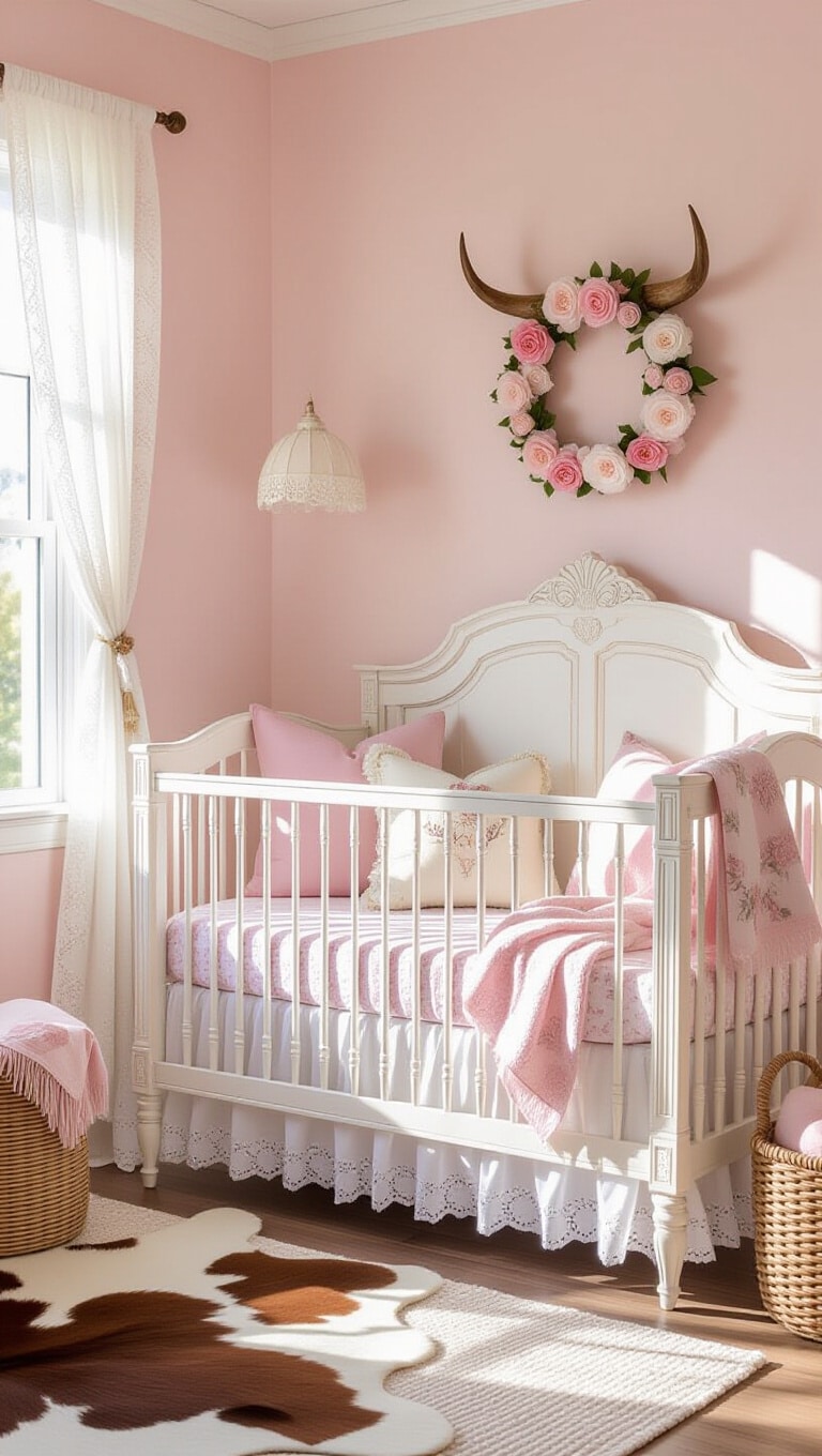 Cowgirl Chic Pink Western Nursery