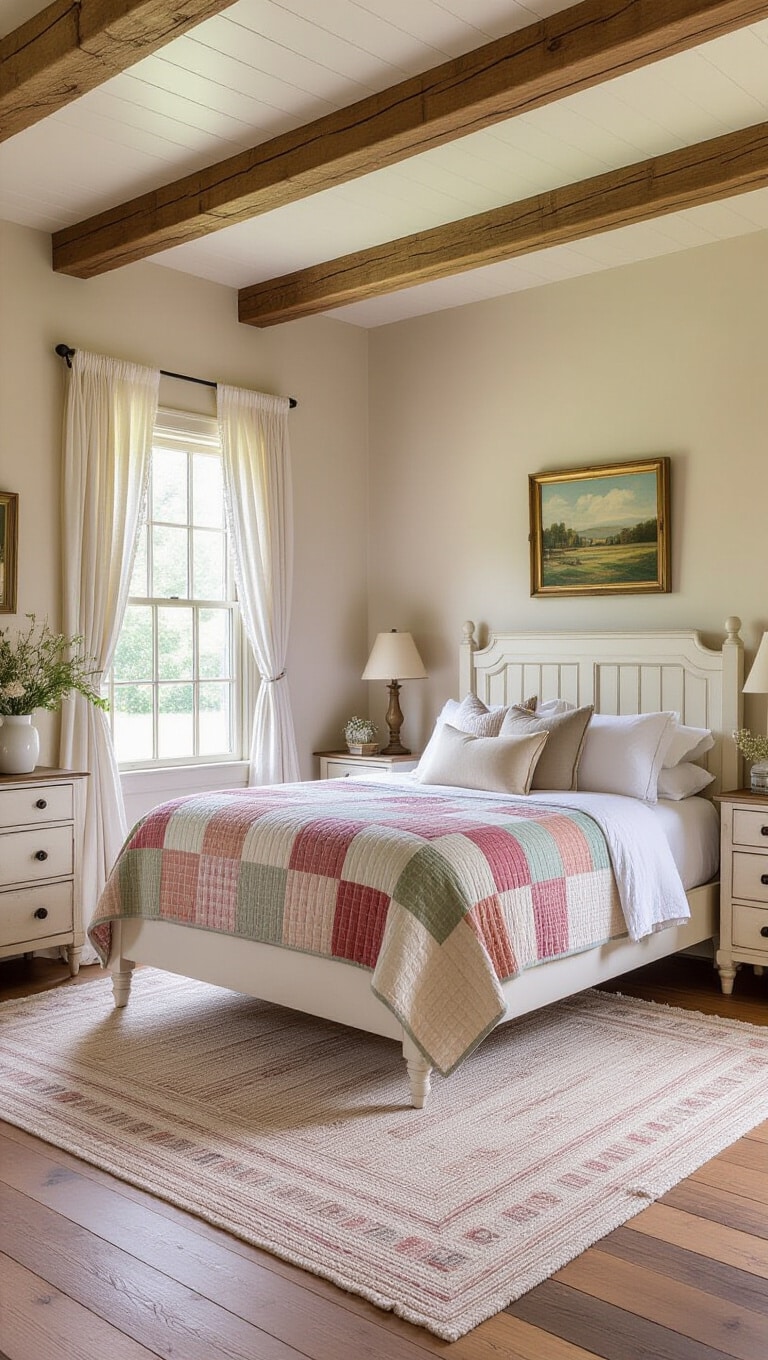 Cozy Cottage Farmhouse Bedroom