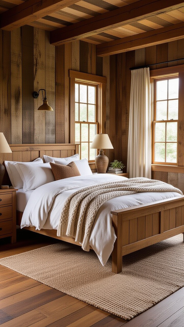 Cozy Rustic Downtown Bedroom
