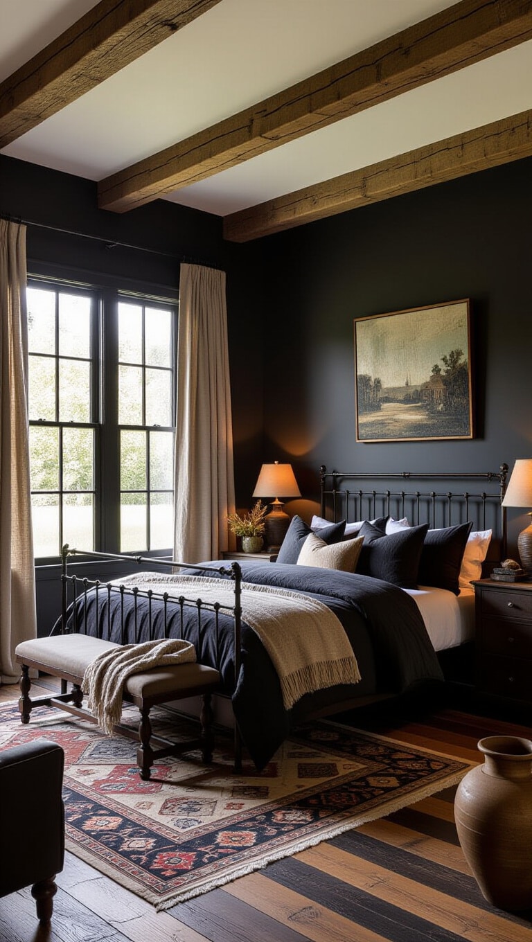 13 Moody Farmhouse Bedroom Ideas to Transform Your Space into a Cozy Retreat