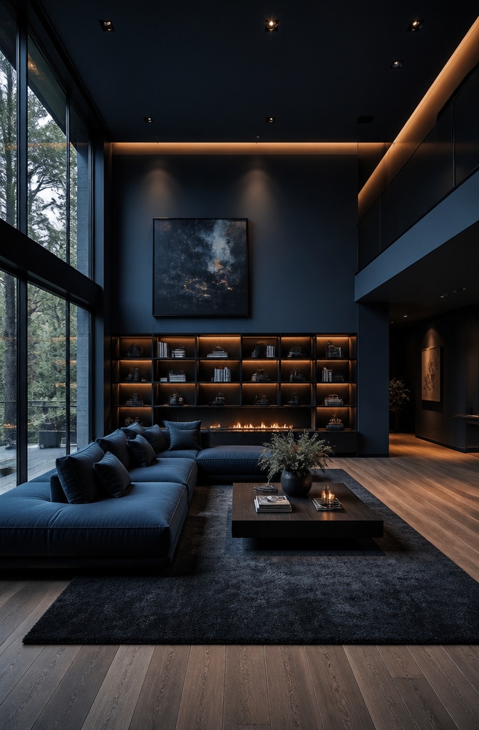 12 Moody Blue Living Room Ideas to Transform Your Space into a Serene Oasis