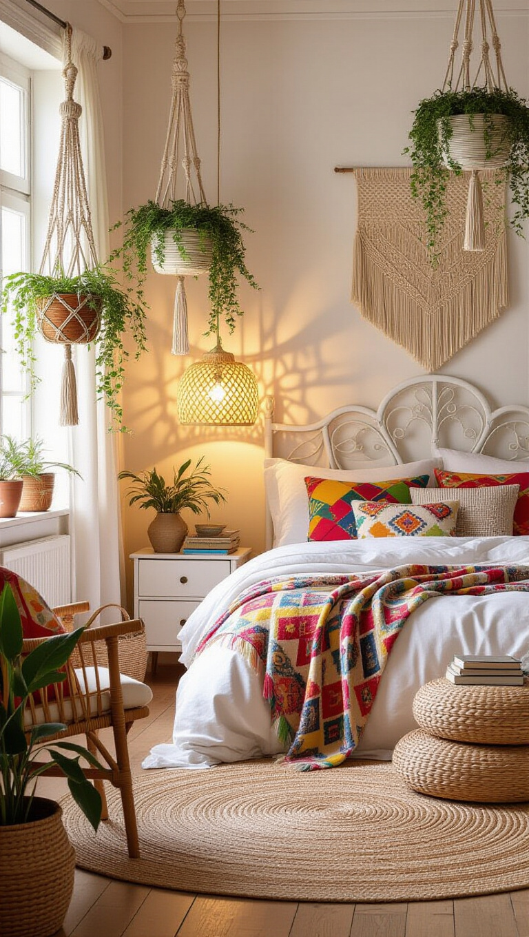 Elegant Bohemian Bedroom