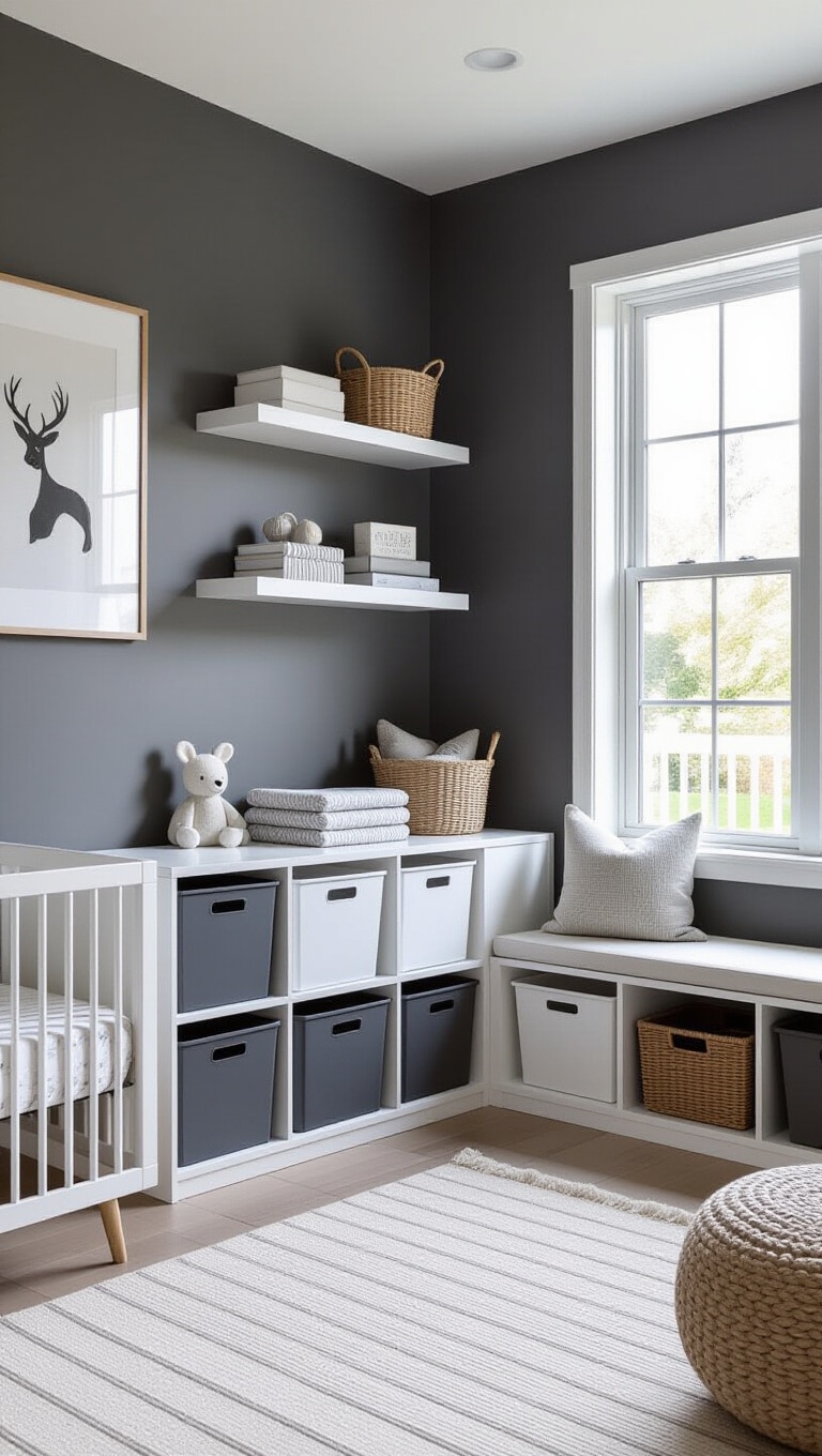 Gender-Neutral Modern Nursery Organization
