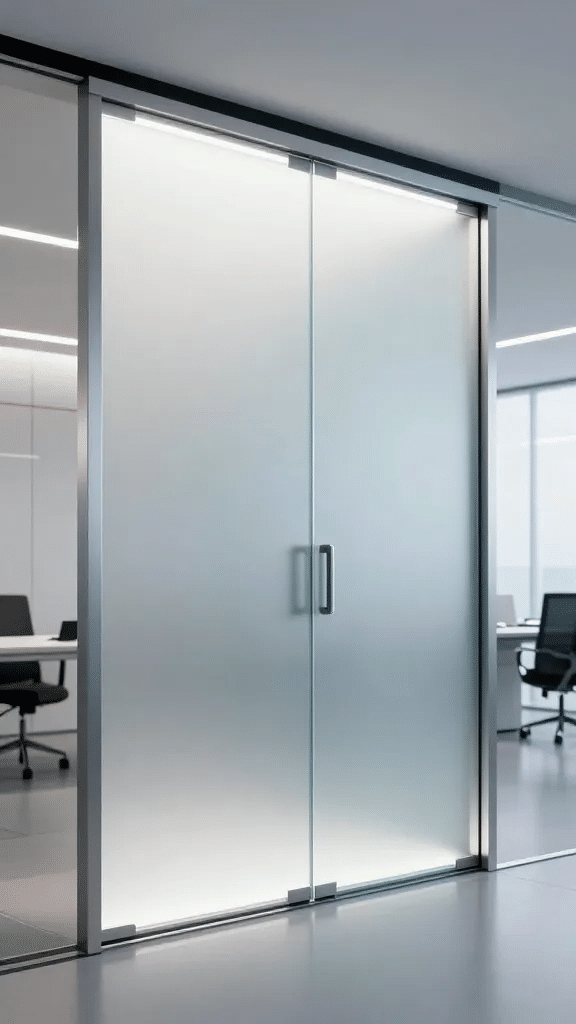 High-Tech Smart Glass Sliding Door