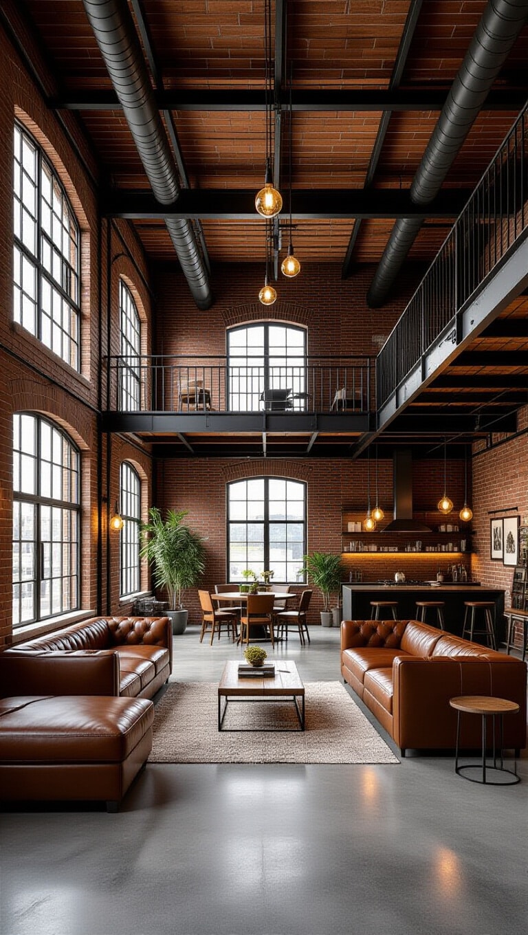 Industrial Loft Interior Design