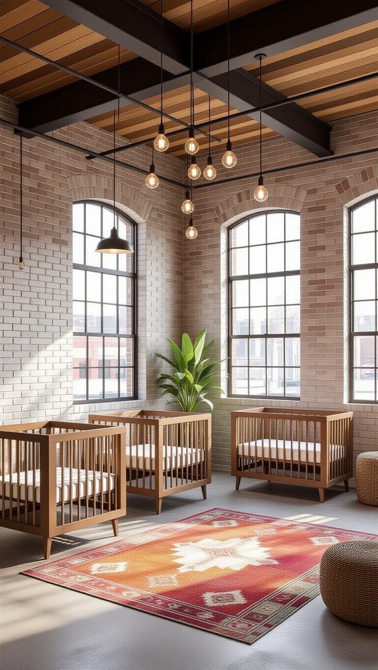Industrial Loft Nursery