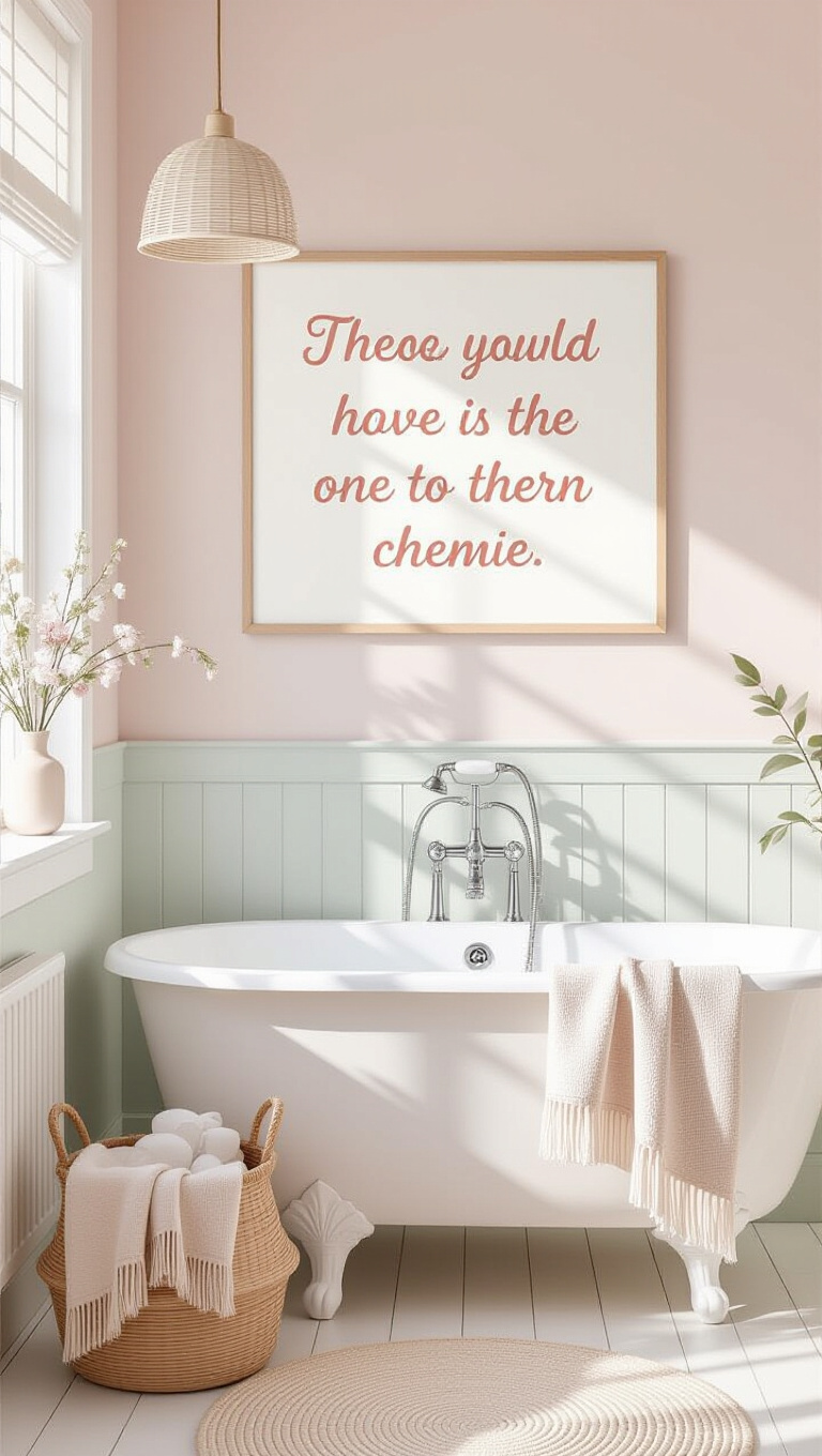 Inspirational Quotes in Pastel Colors