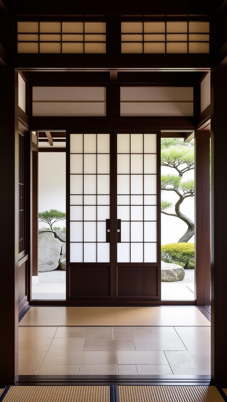 Japanese Shoji-Inspired Safety Door