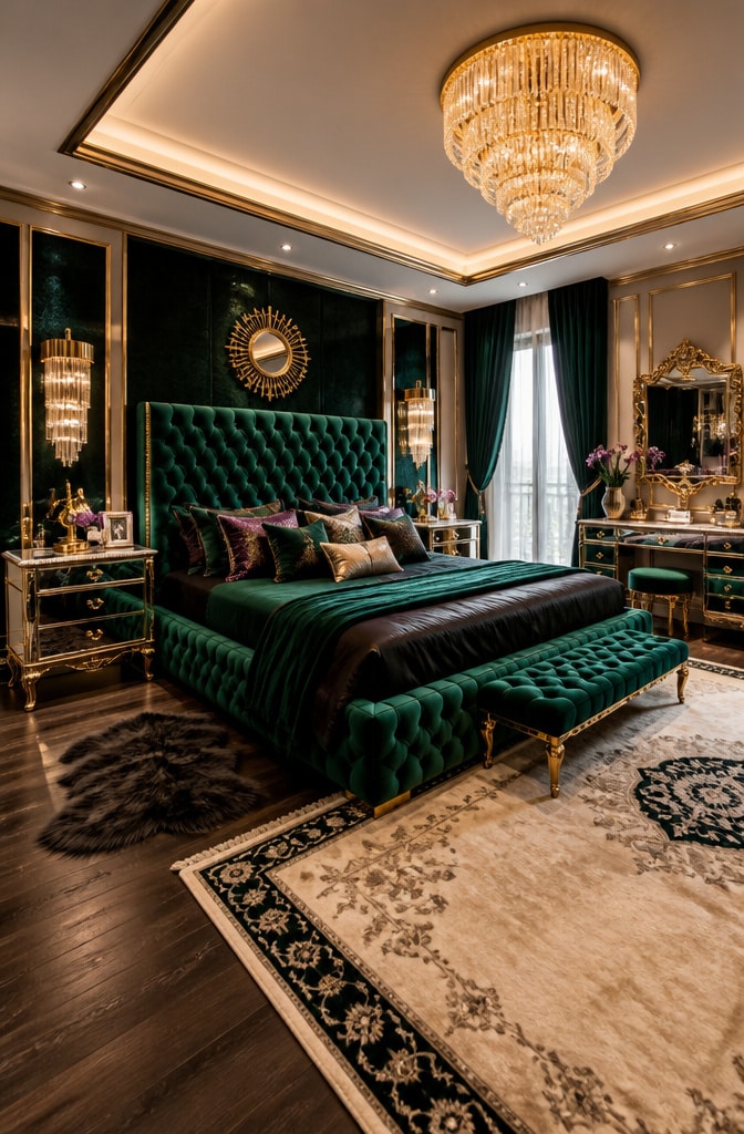 Luxurious Modern Glam Bedroom