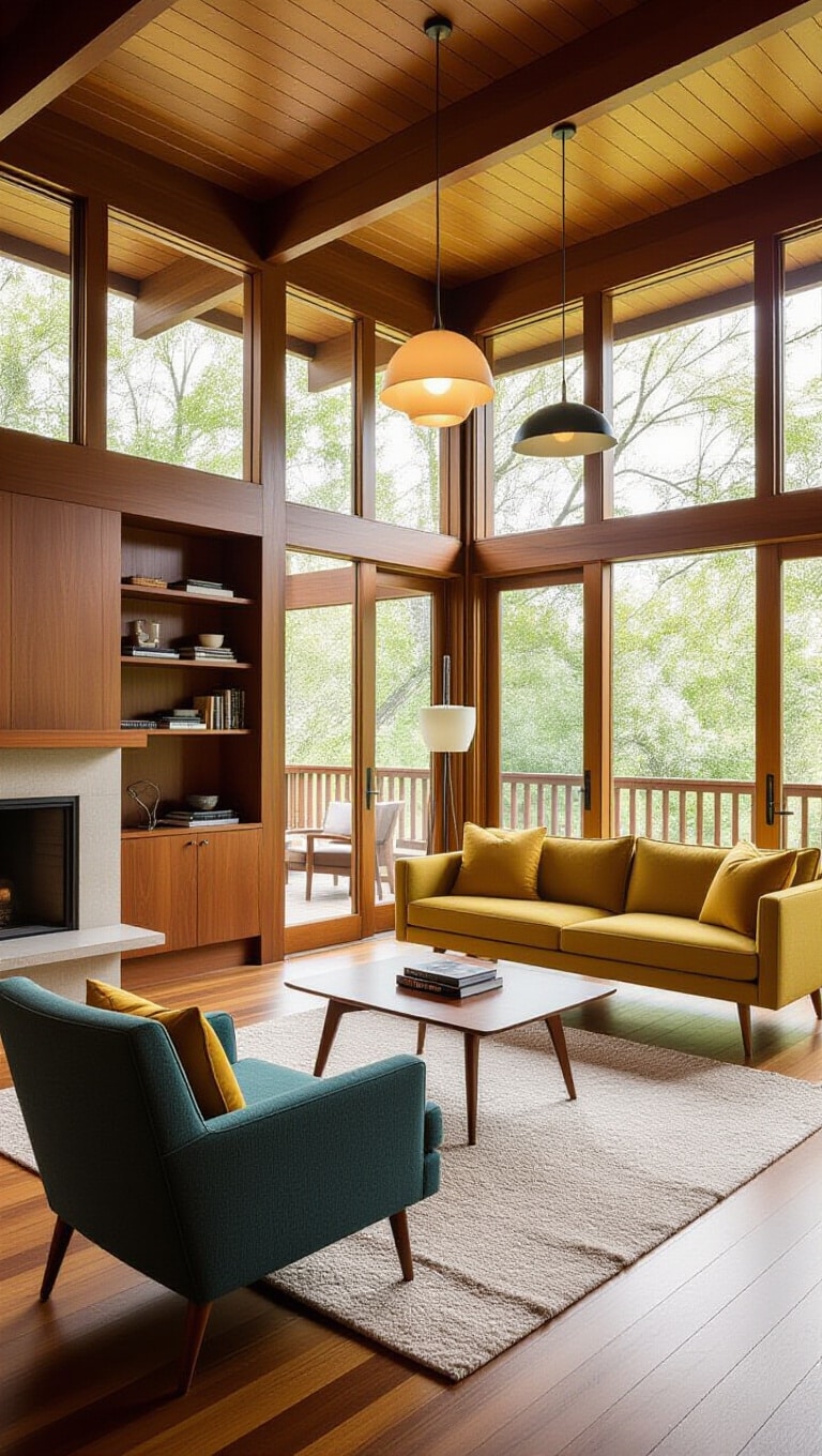 Mid-Century Modern Home Interior