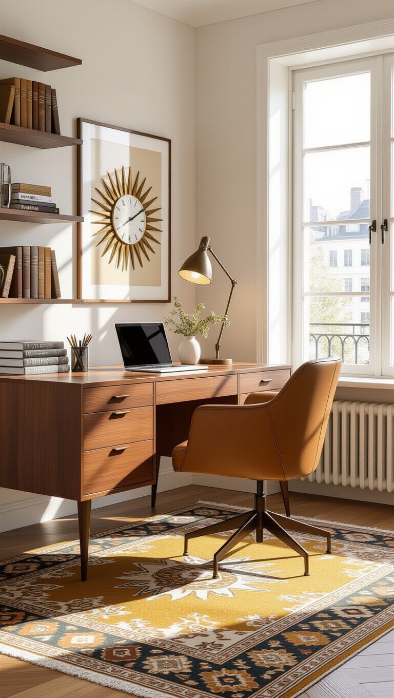 Mid-Century Modern Home Office