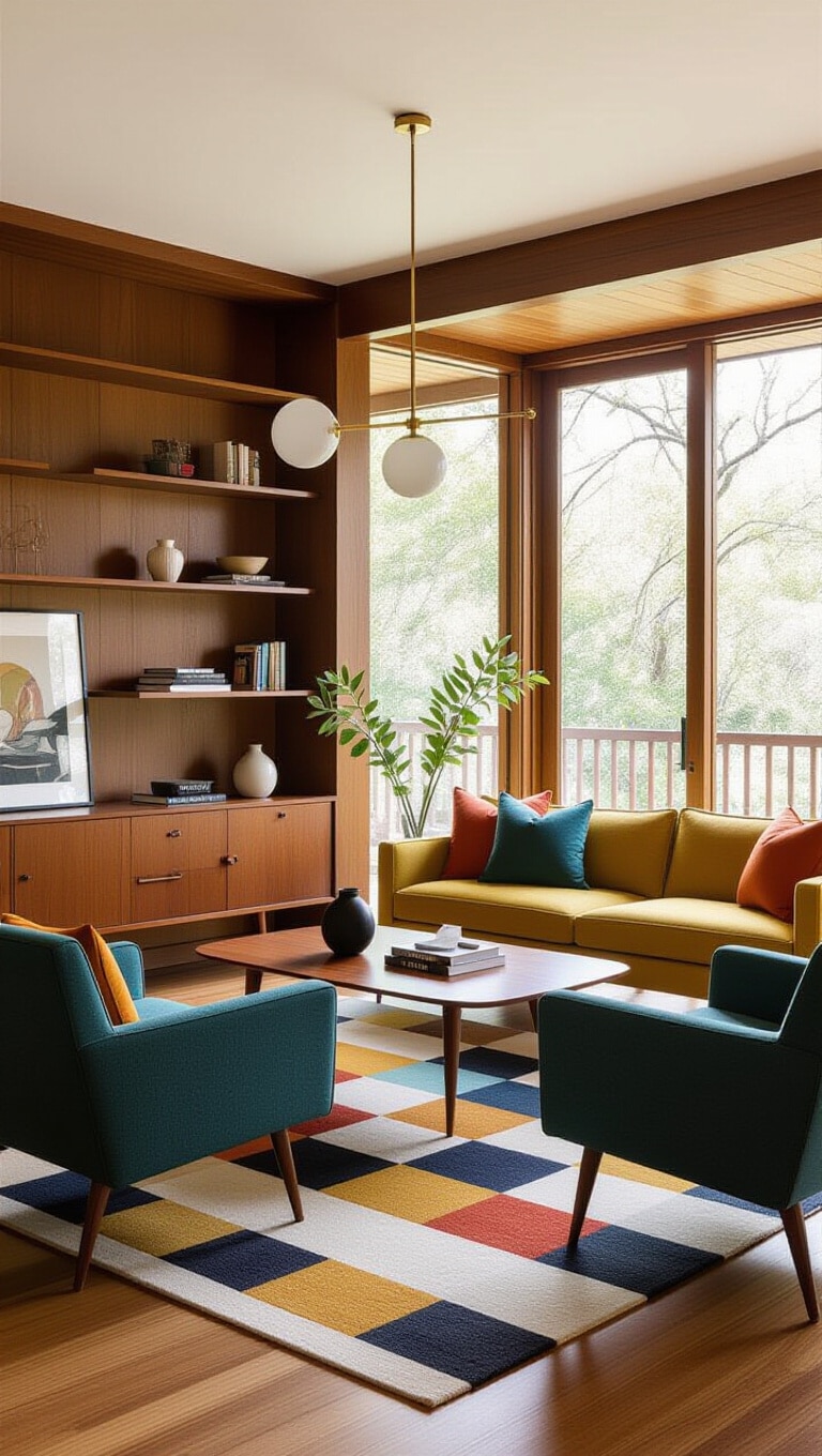 Mid-Century Modern Living Room