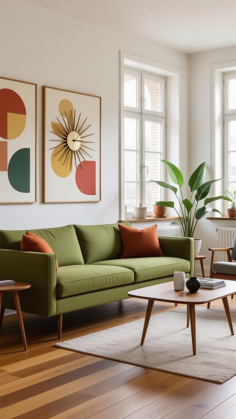 Mid-Century Modern Lounge