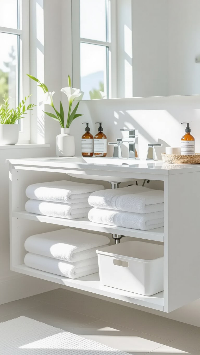 10 Genius Under-Sink Bathroom Organization Ideas for a Clutter-Free Space