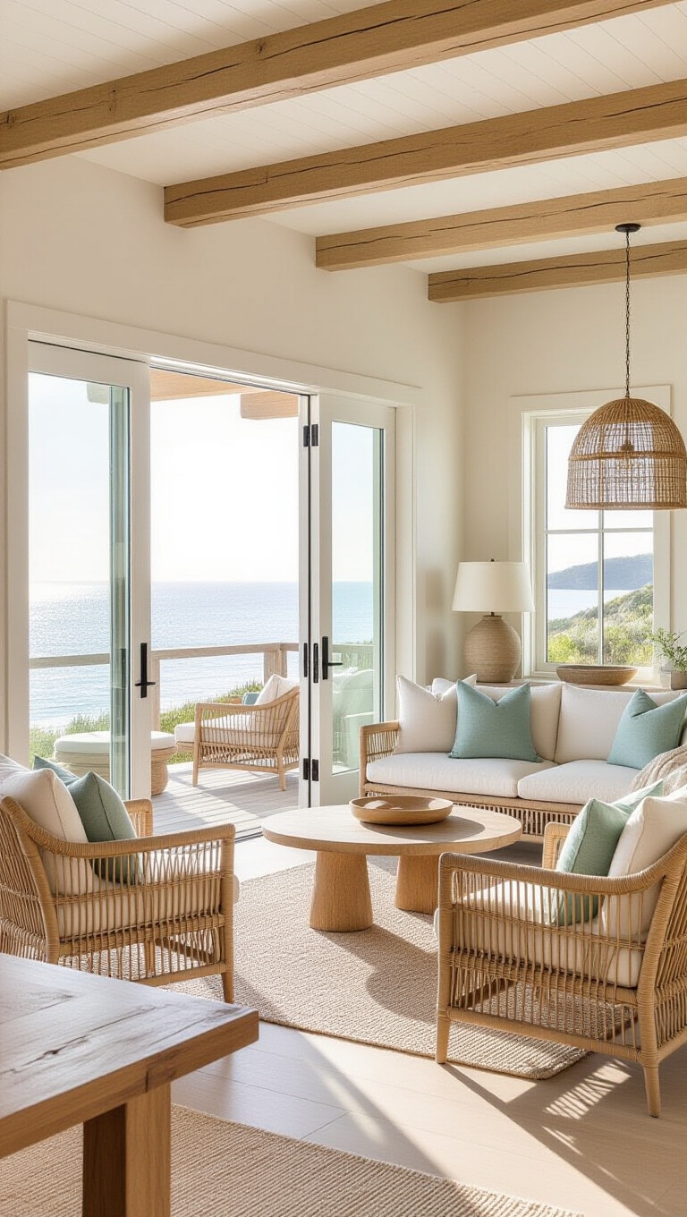 Modern Coastal Retreat Interior