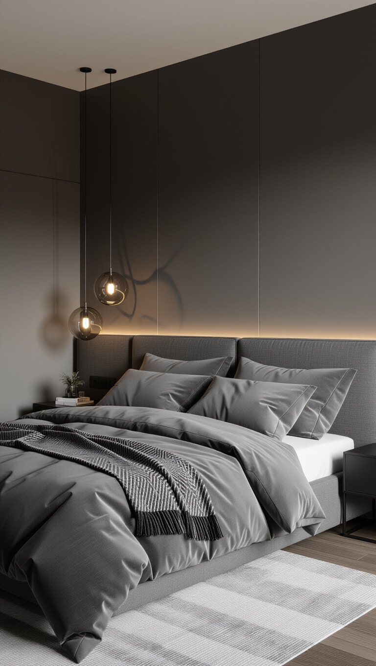 Modern Gray with Charcoal Contrast
