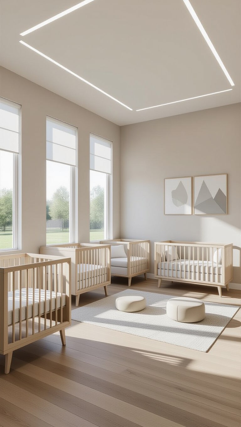 Modern Minimalist Nursery