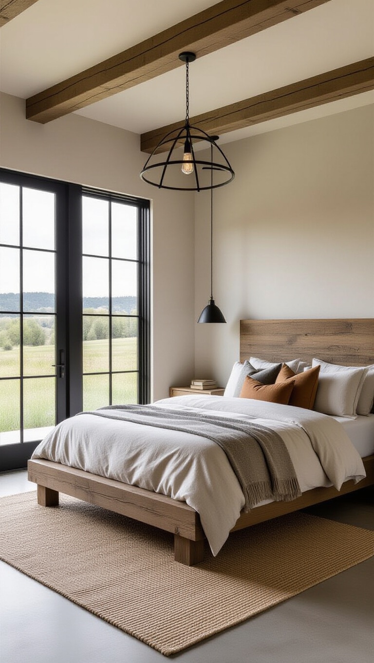 Modern Rustic Farmhouse Bedroom