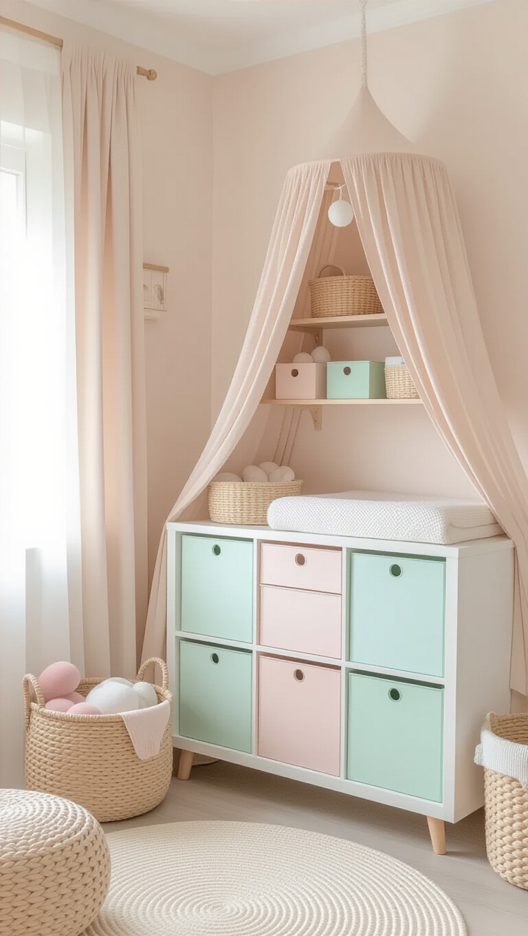 Pastel Dream Nursery Organization