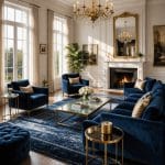 10 Stunning Blue and Gold Living Room Ideas to Elevate Your Space
